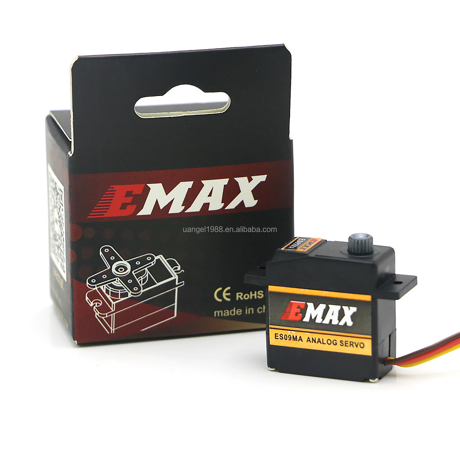 EMAX ES09 Metal Analog Specific Swash Servos For 450 Helicopter Tail Better Than Emax 08