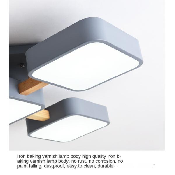 LED modern minimalist ceiling lamp LED study entrance bedroom wooden celling light(WH-WA-23)