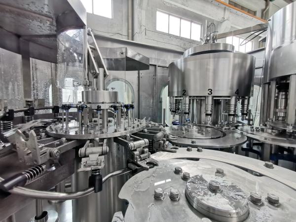 PLC Control Rotary Type Mineral Water Bottle Plant Plastic Bottle Filling