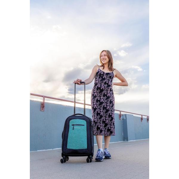 22 Inch Travel Soft Side Luggage, Durable Luggage, Suitcases with Wheels, Lightweight Rolling Luggage Carry On,