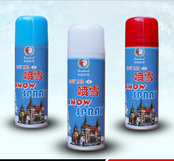 Брызги снега TUV 250ml консервной банки Tinplate партии детей искусственные