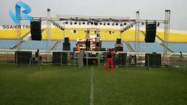 290mm - 1200mm Smart Aluminum Stage Truss Tent Quickly Installation For Events