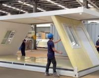 Corrosion Resistance Foldable Container House Welded Steel Structure Container House