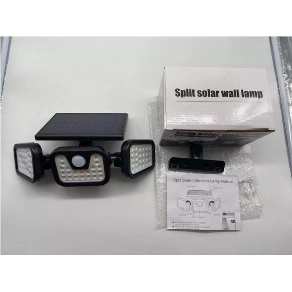 3 Head LED Solar Energy Garden Light Outdoor Waterproof Wall Light Solar Induction Lamp