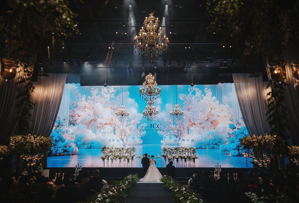 500x1000mm Cabinet Modular Led Display Panels Wedding LED Screen Rental