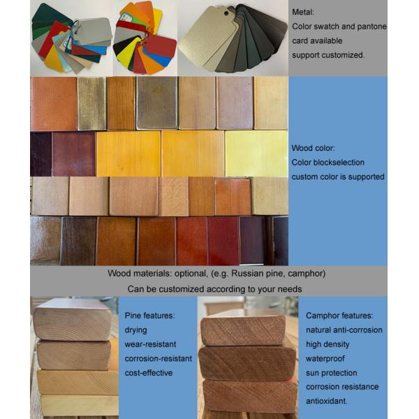 Urban Street Furnitures ISO14001 Stainless Steel Garden Bench