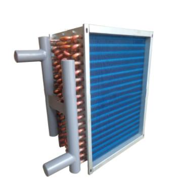 High Durability Copper Tube Fin Heat Exchanger For Chiller Water Cooling Area