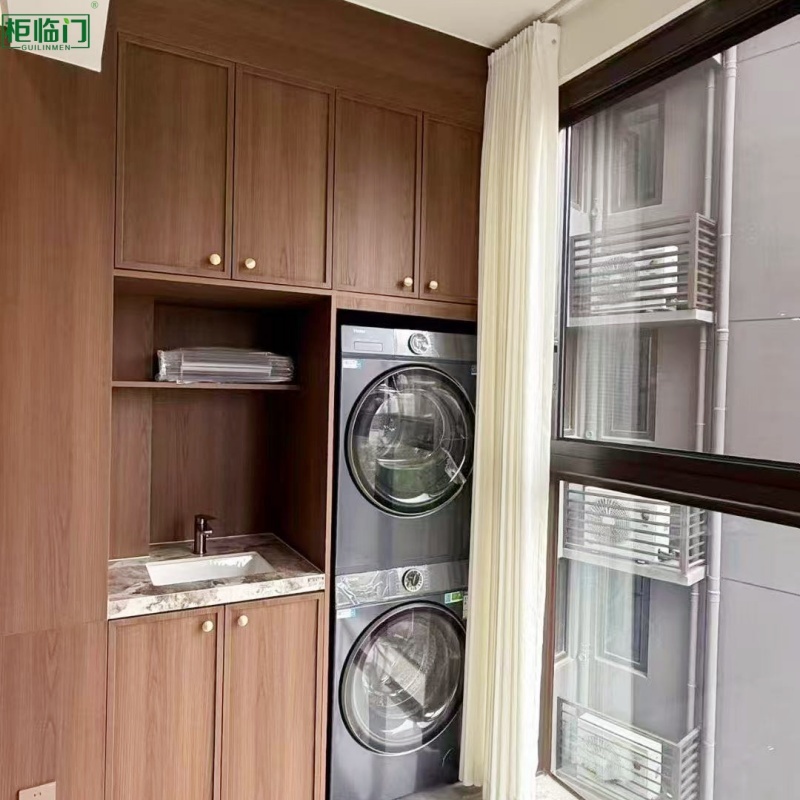Customized Balcony Aluminum Cabinet Water Resistant High Temperature Resistant