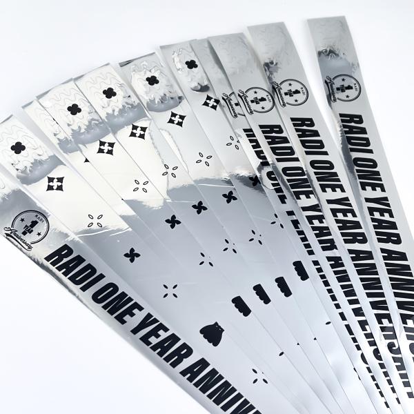 Business Product Gift Promotional Glitter Bracelet Wristband For Your Party Concert Wristbands