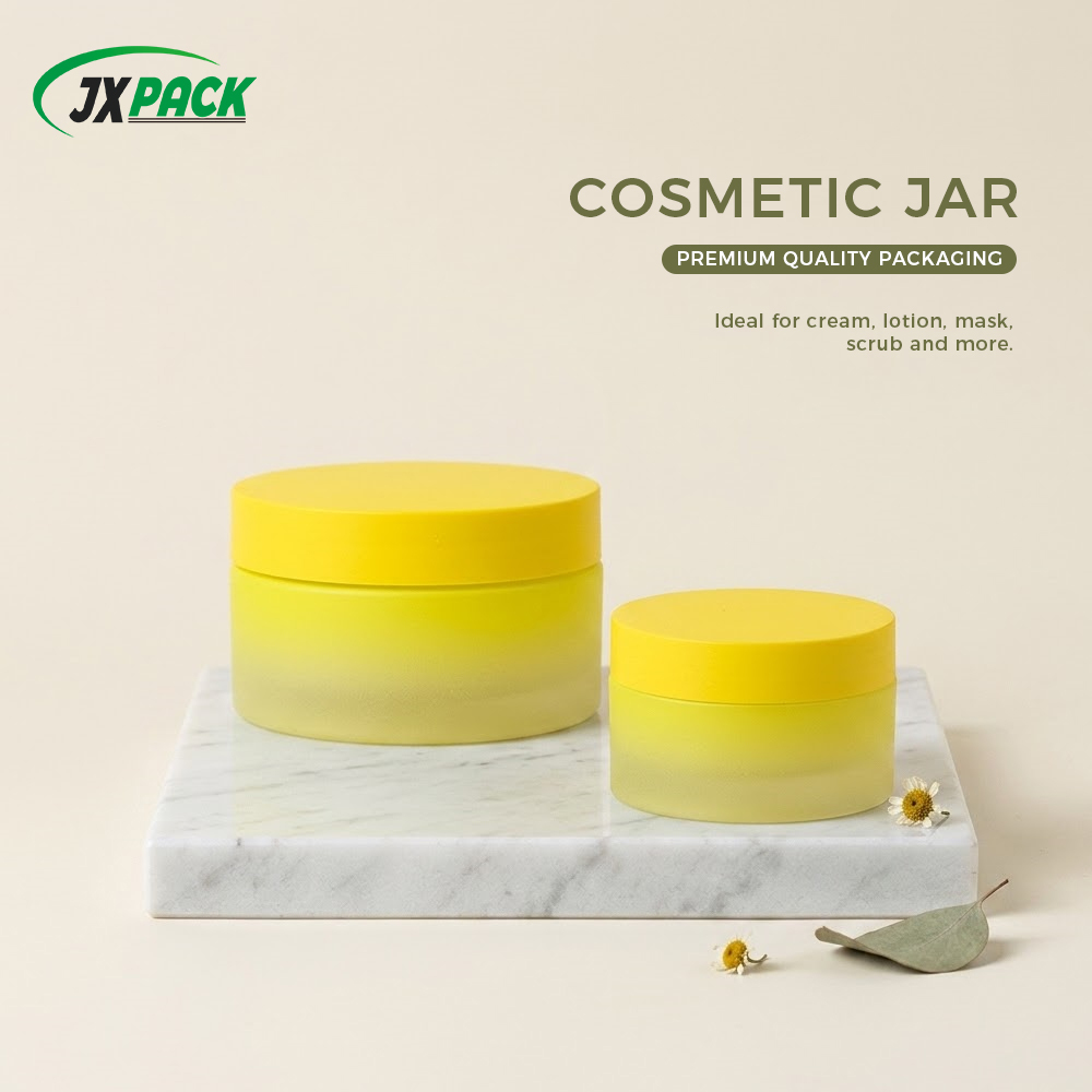 Refillable PET Cream Jar with Leak-proof Seal, Custom-made Colour, and Customizable Capacity