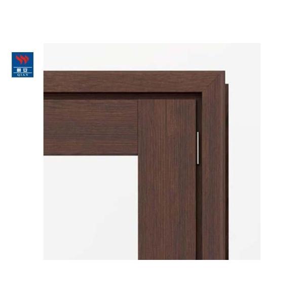 Внутренний твердый огонь древесины дуба расклассифицировал деревянные двери со стеклом