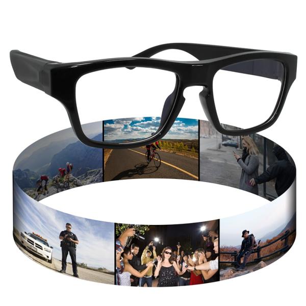 Eyeglasses видеокамеры видеозаписывающего устройства 16G 280mA Eyewear шпиона Hd1080p касания 30FPS