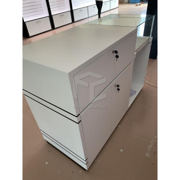 Украшение магазина телефона MDF 16mm витрины дисплея мобильного телефона OEM толстое