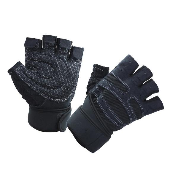 L XL Sports Protection Equipment Elastic Weight Lifting Gym Gloves
