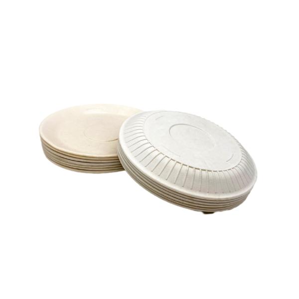 Biodegradable Round 8 Inch  18g Corn Starch Plates