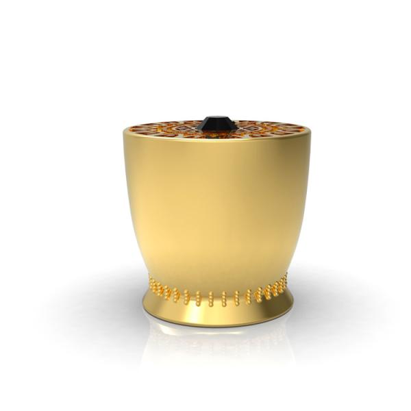 Вися гравировка лазера крышки флакона духов плакировкой 71.5g IGES