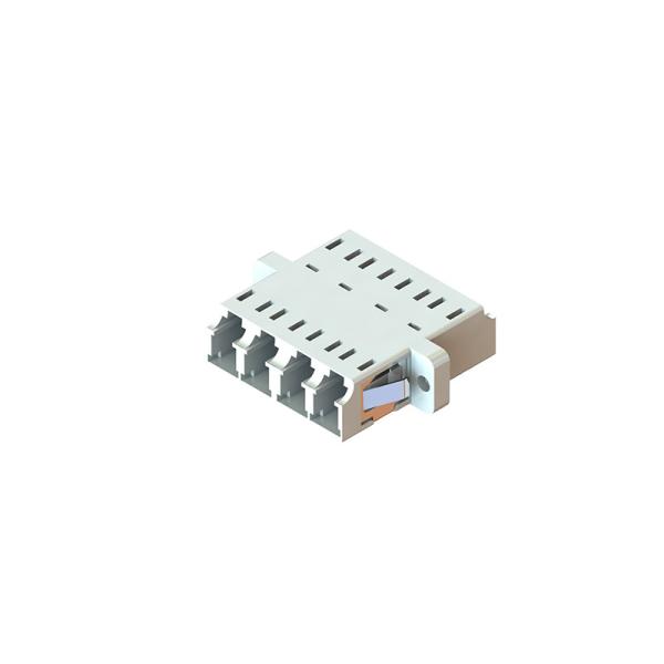 D4 Adaptateur de fibre optique de type LC avec bride en couleurs multiples et bonne portabilité