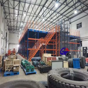Industry Heavy Duty Customized Mezzanine Floor Racking With Multi Levels Height