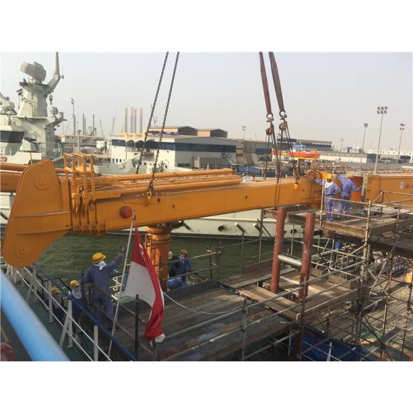 Marine Pedestal Ship Crane with Heavy Duty, Easy Maintenance, Overload Protection