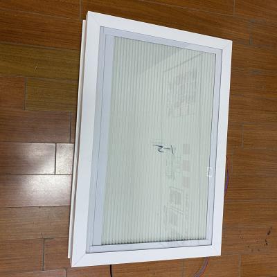 Double Tempered Glass Aluminum Skylight Frame Aluminum Powder Coating Skylight Extrusions With Insulation
