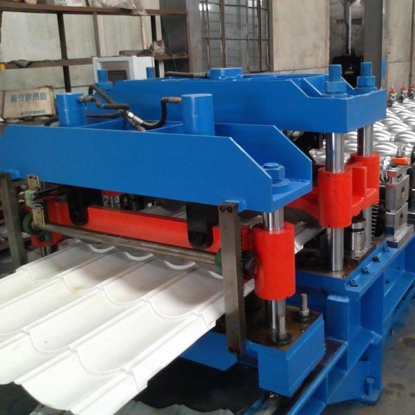 0.3-0.8mm Corrugated Roofing Tile Making Machine Galvanized Sheet PPGI Zinc Roof Machine
