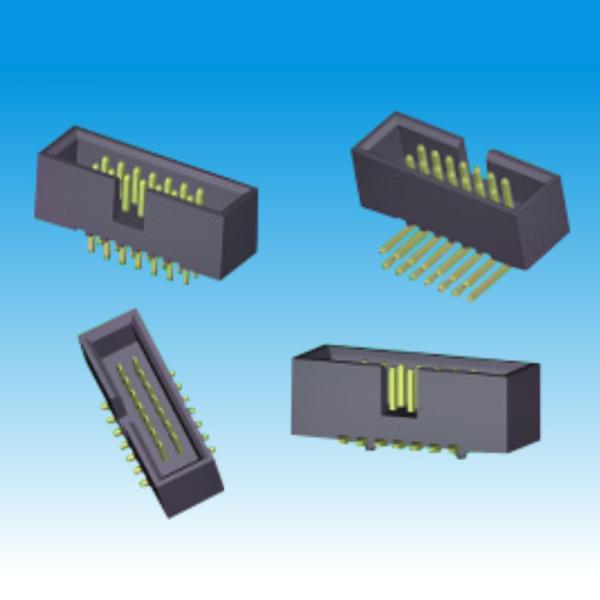 1.27mm Pitch H4.9 Right Angle 30P Box Header Connector