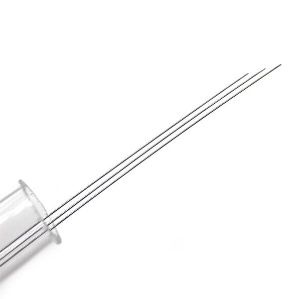 Tungsten EDM Electrode Rod EDM Electrode Tube EDM Electrode Off-centered Tube Micro Hole EDM Drilling Rod