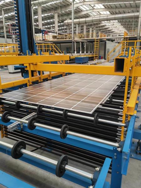 Classe A Segurança contra incêndios Vidro fotovoltaico transparente 2,5-10 mm Painéis solares