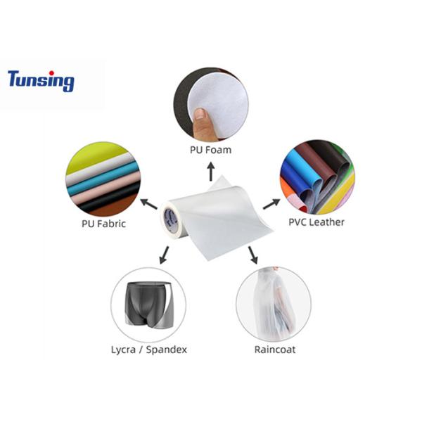 Transparent TPU Hot Melt Adhesive Film 1480mm Width Thermoplastic Polyurethane Hot Melt Adhesive Film For Waterproof Fabric