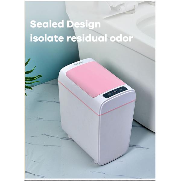 Plastic Automatic Touchless Smart Trash Can Sensor Waste Bin for Home and Institution