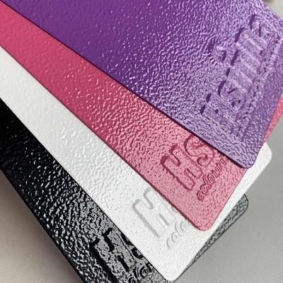 Wrinkle Pink Powder Coating for Concealing Imperfections and Durability of Artistic Designs Industrial Equipment Products