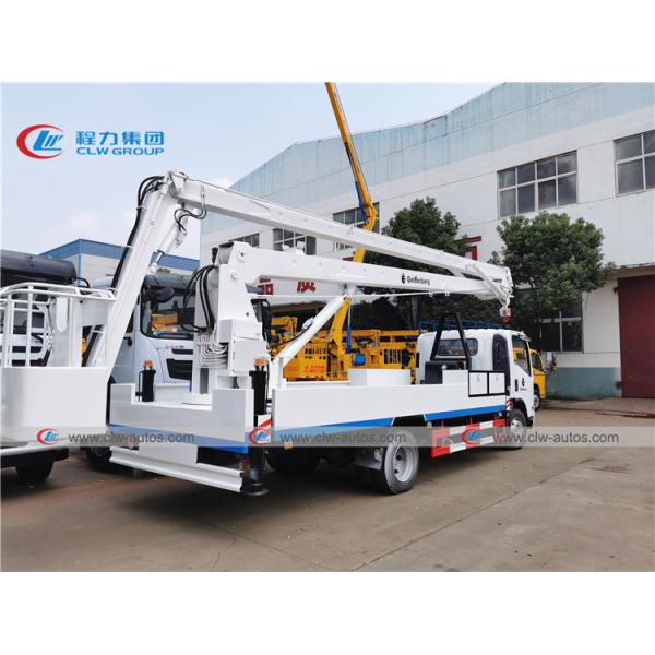 98hp ISUZU 22 измеряет воздушную тележку ведра с гидравлической клеткой