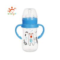 9oz de frasco de alimentação para bebês de pescoço largo