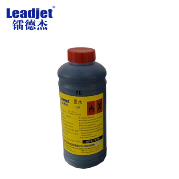 1L Leadjet Inkjet Printer Consumables Ink For DOD Printer MSDS Certificate