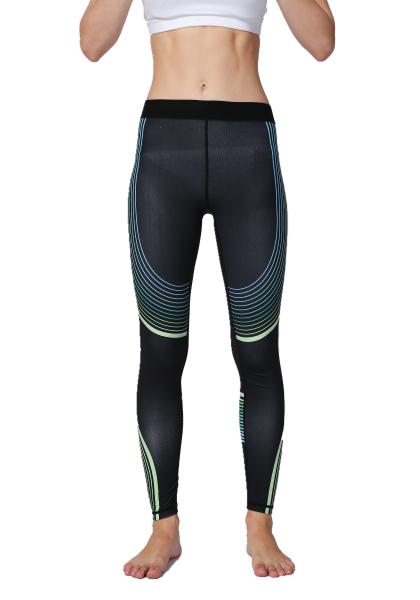 CPG Global Women's Seamless Gym Fitness Steamline Black Sport Pants Yoga Leggings HK40