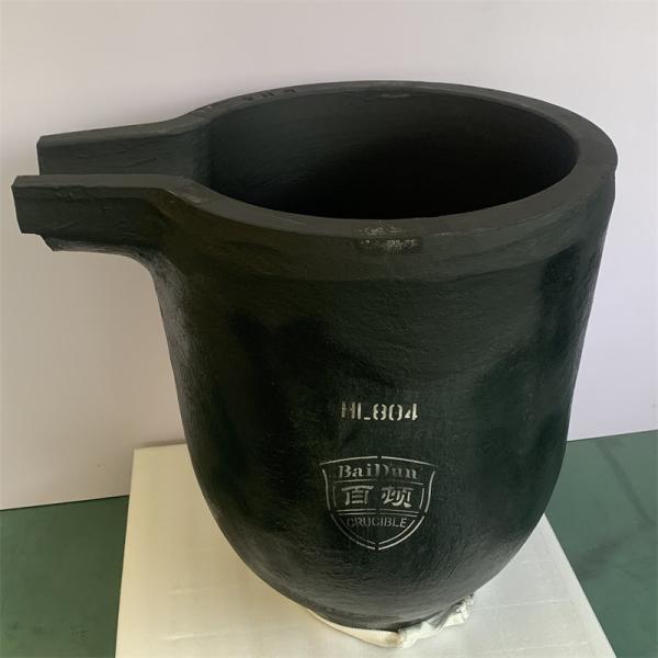 Silicon Carbide Graphite Pouring Nozzle Crucible Metal Melting High Thermal Conductivity