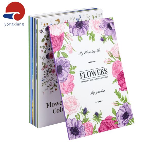 18 Sheets Glue Binding Book Customized Childrens Coloring Books