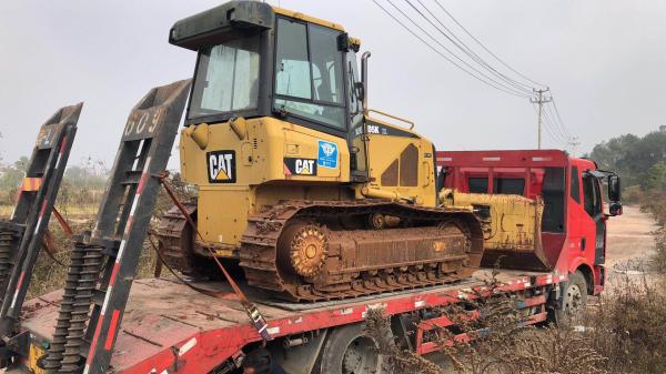Original Color  Used CAT Bulldozer D5K XL PAT Blade 4 Cylinders