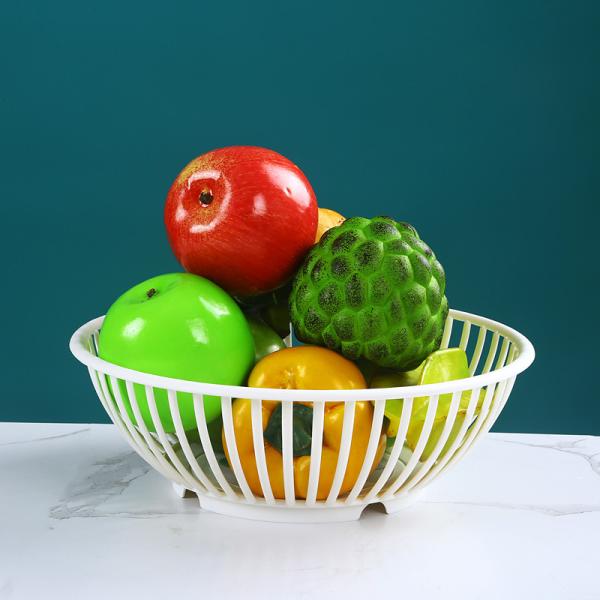 Ventilated Breathable Plastic Basket Organizer Moisture Proof