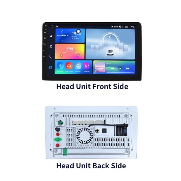 Matten Black Multimedia Car Player LADA GRATA 2011 - 2017 Car Bluetooth DVD Player