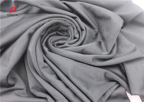 Soft hand-feel Waterproof and dry - fit 4 way stretch nylon spandex fabric for yoga underwear swimwear fabric