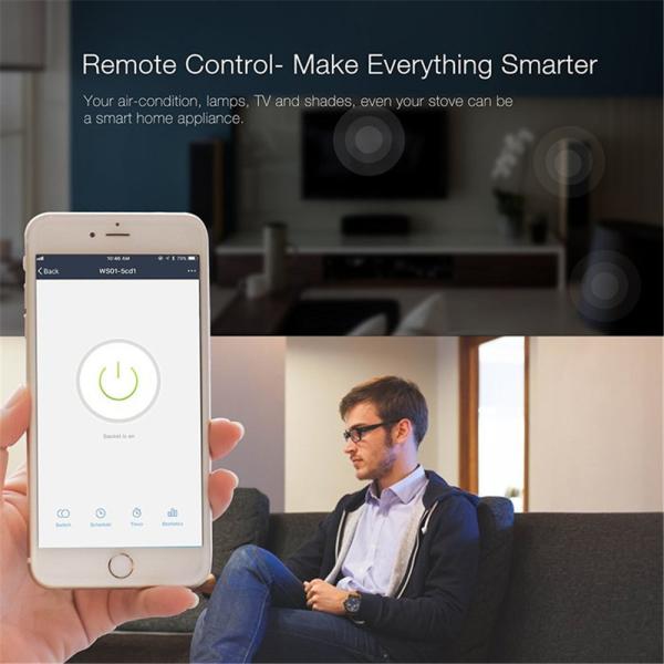 Glass Panal Touch Control Light Switches Wifi Tuya EU 1/2/3 Gang Google Home Alexa