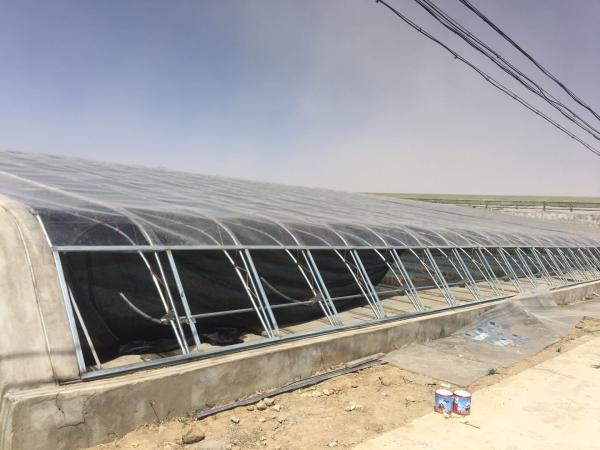 Estufas de controle de temperatura personalizadas com sistema de refrigeração de energia solar