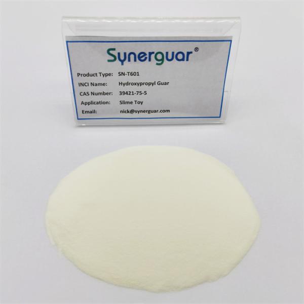 Superior Hydroxypropyl Guar Gum With Top Quality Has High Degree Of Substitution And High Transparency For Slime Toy