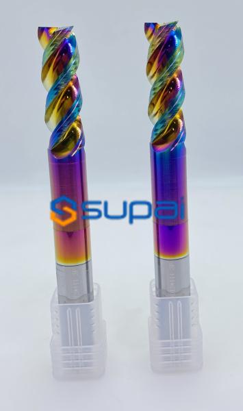 Tungsten Steel Carbide End Mill With Variable Shank Diameter And Cutting Direction