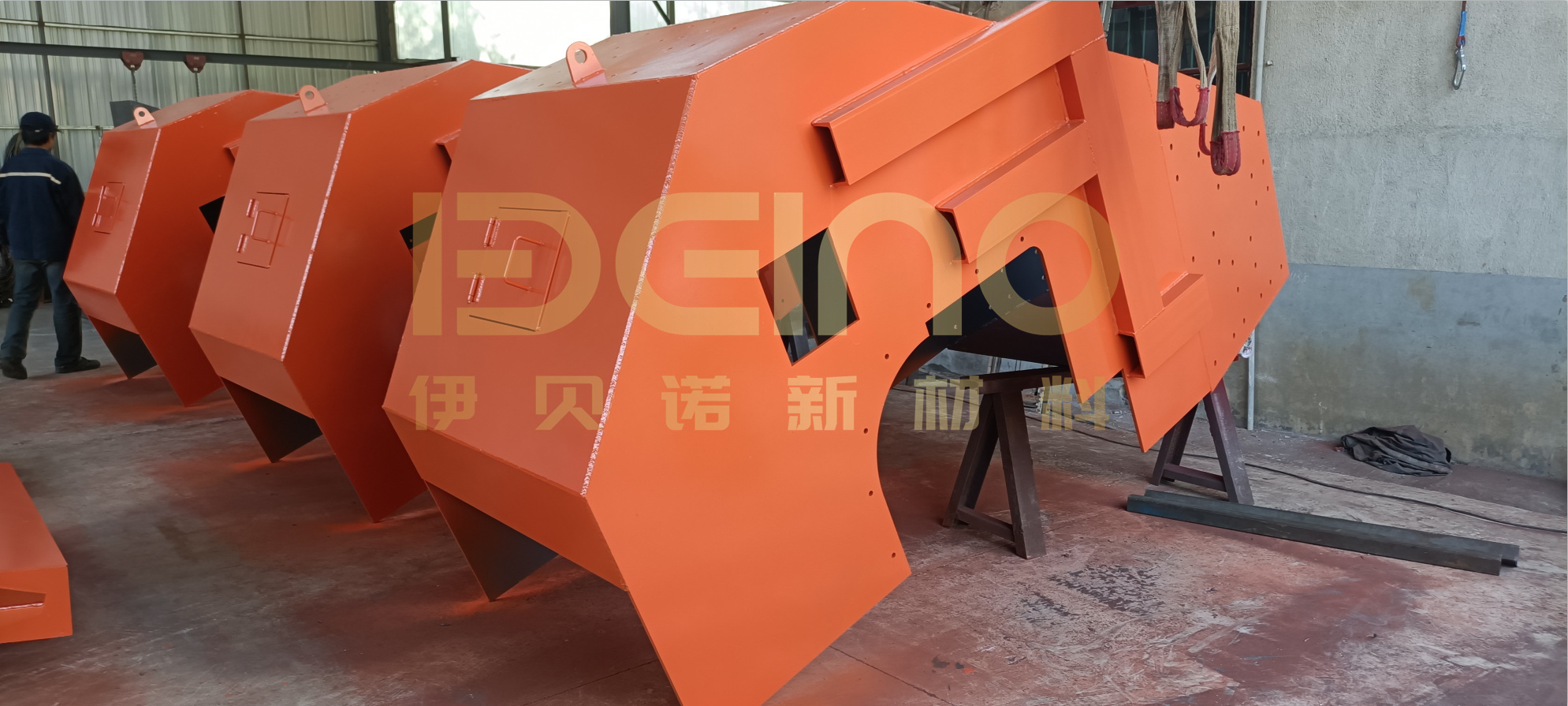 Cast Iron Ceramic Lined Equipment Alumina Ceramic Chute ISO Certificate