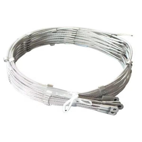 2.5mm Ferruled Type SS304 Wire Rope Cable Mesh For Electrical Ventilation