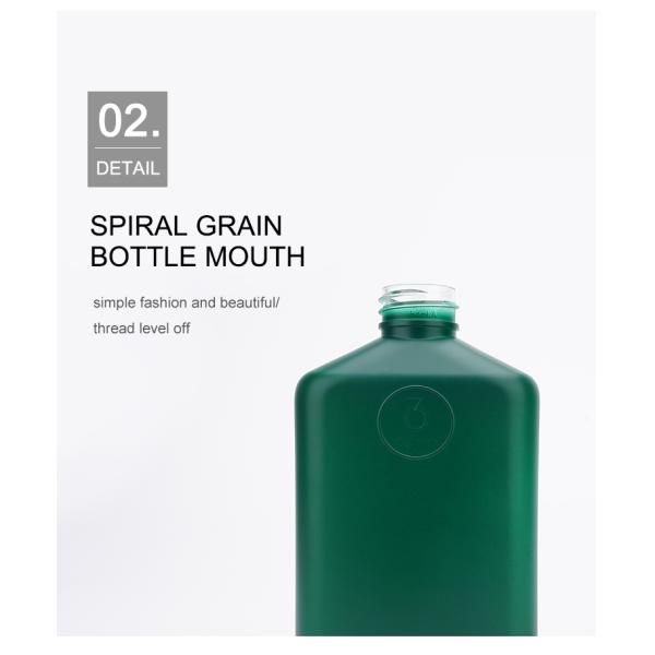 Hotel Plastic Shampoo Bottles Shower Gel Containers 350ml QS Certification