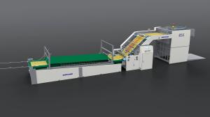 Corrugated 1450mm*1450mm High Speed Flute Laminator Machine DX-1450