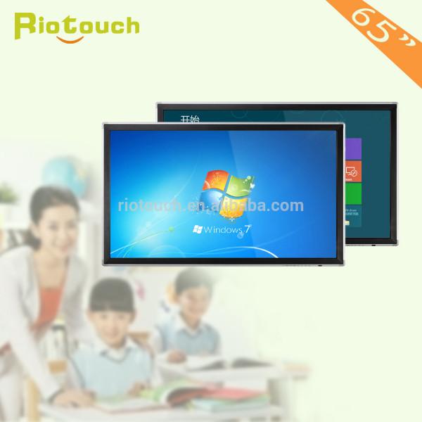 2015 new design all-in-one IR monitor touch screen for Training institutions